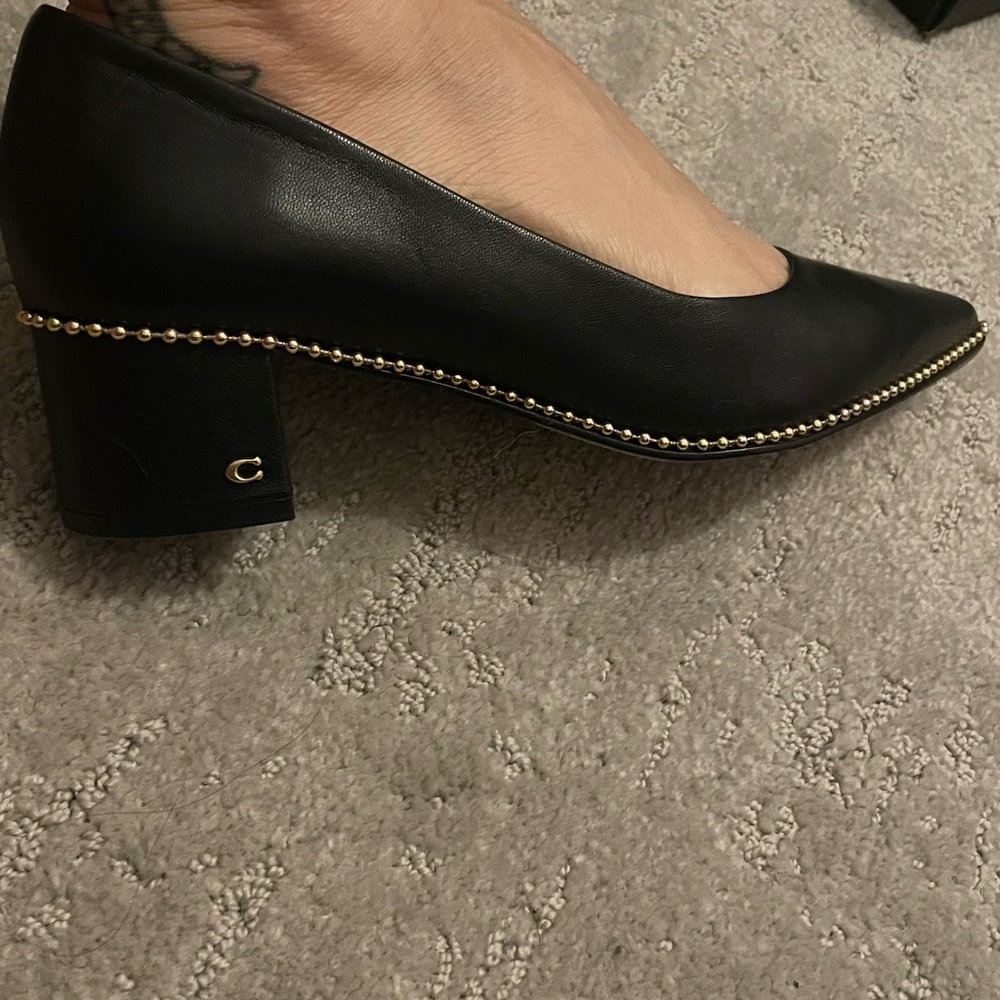 Coach Willa 45 Leather Pump